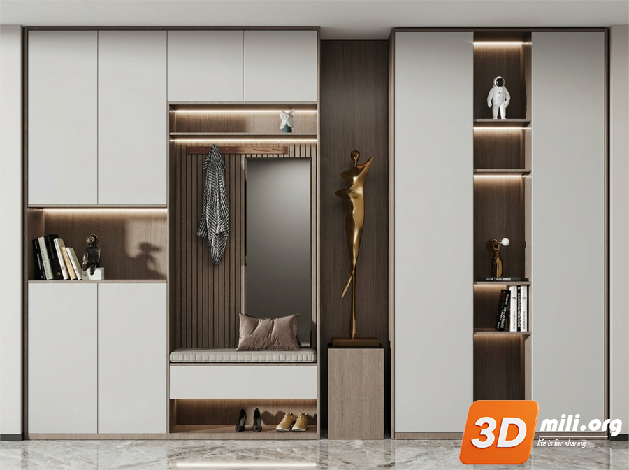 Shoe cabinet Skp Files